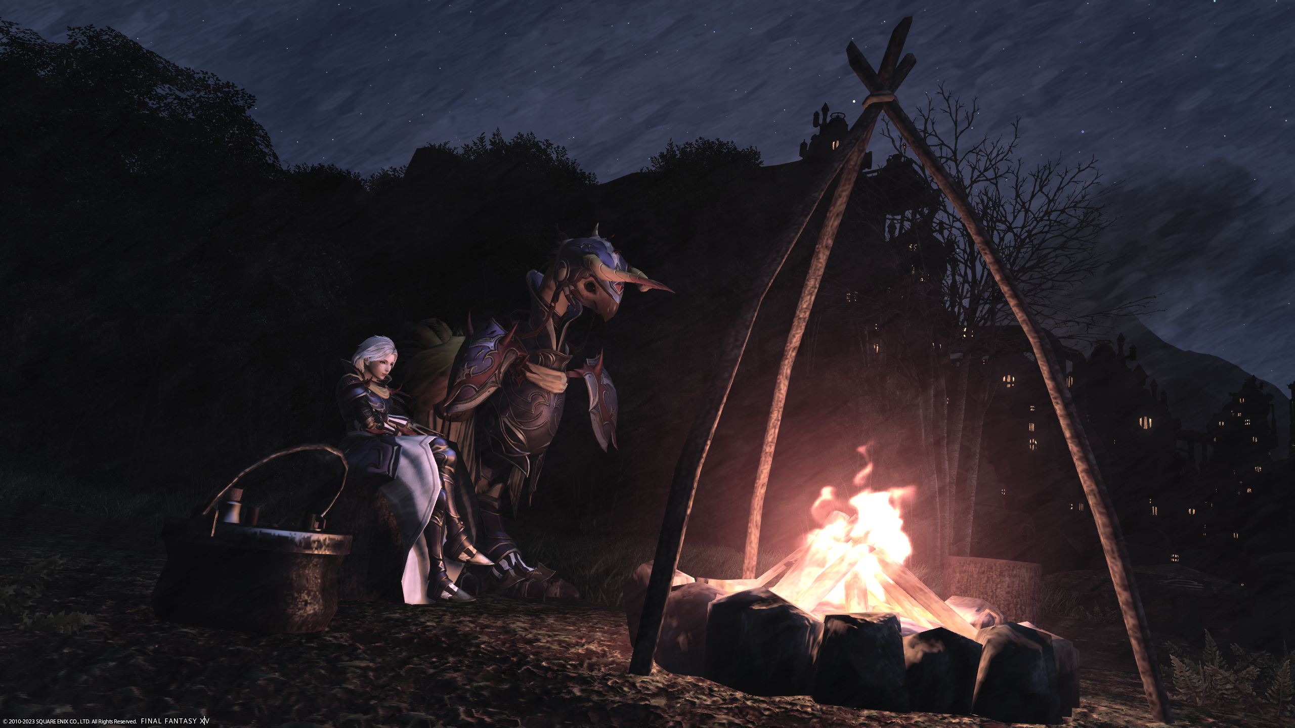 Join us around the campfire and see FINAL FANTASY XIV become live action